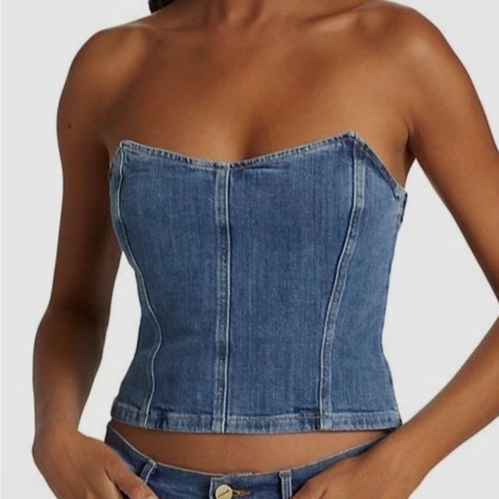 LE JEAN "Avery" corset top